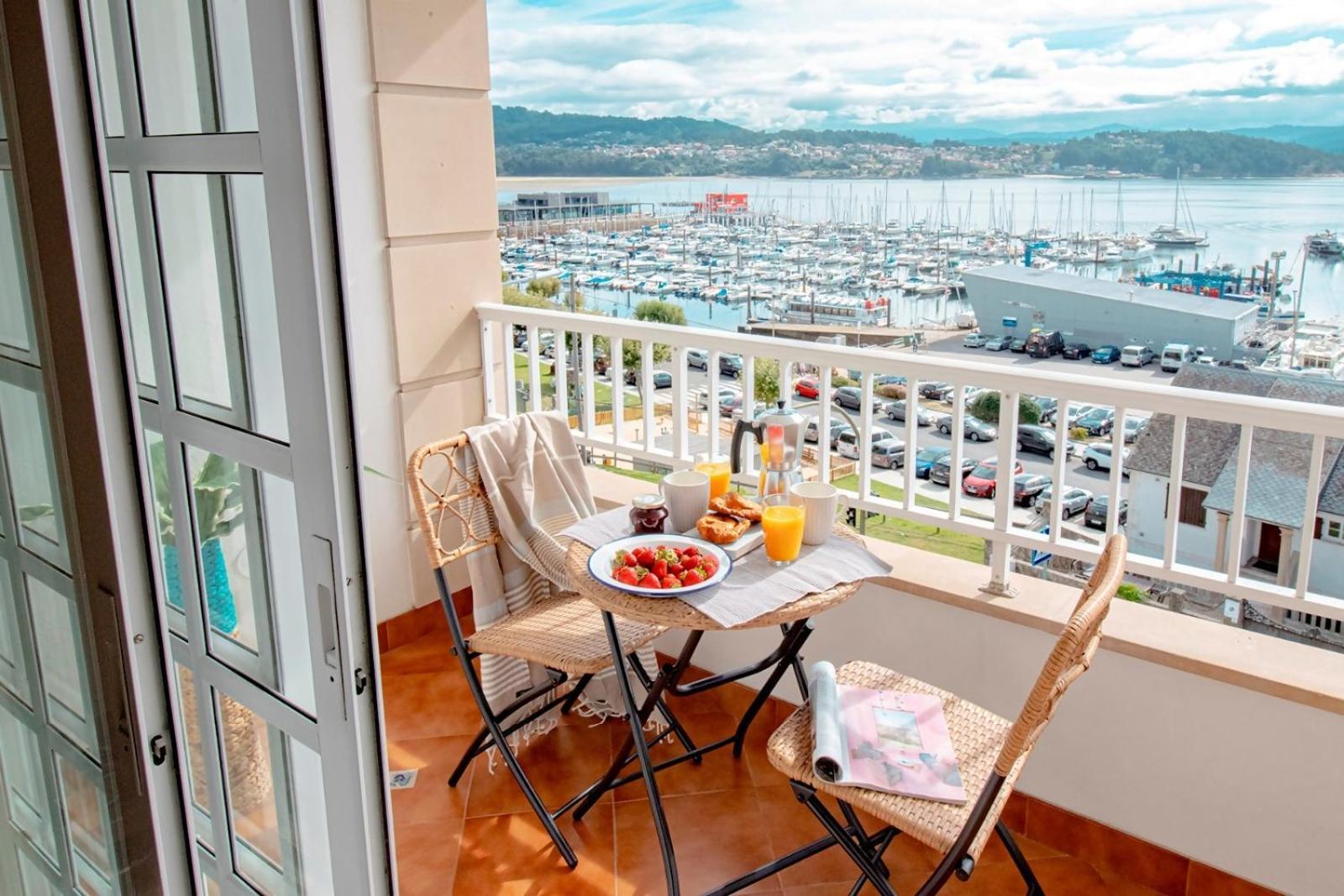 Bleumaison-Combarro Port Con Vistas Al Mar Dış mekan fotoğraf